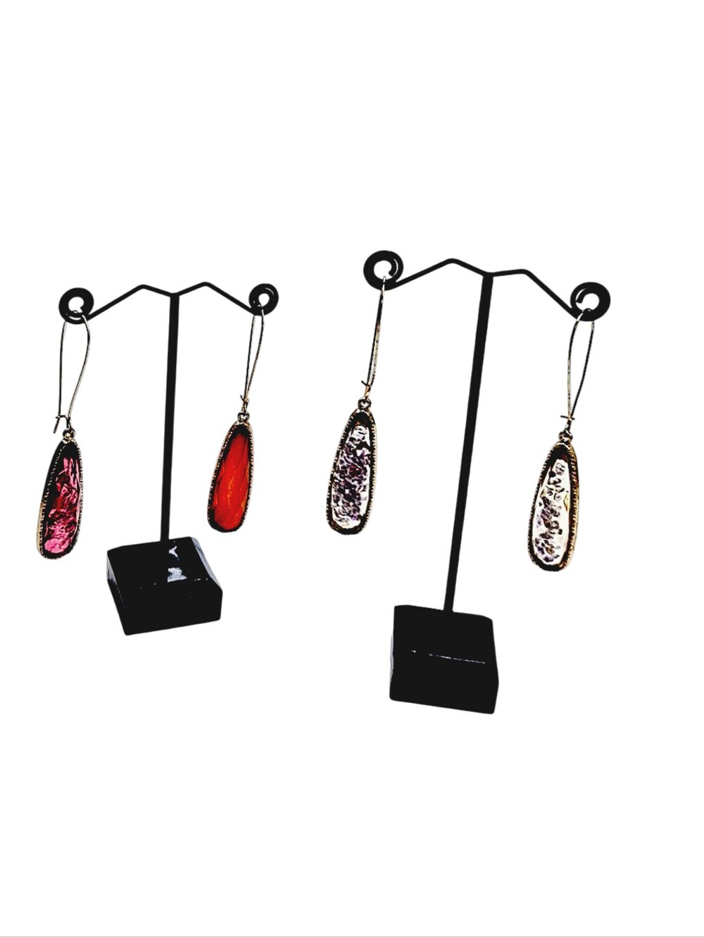 Dangle Teardrop Earrings 4 Different Colors.